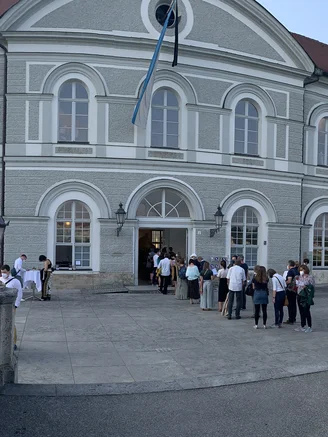 Außenansicht Schloss Nymphenburg