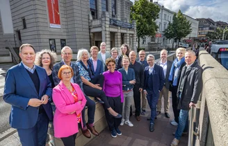 Foto des Präsidiums