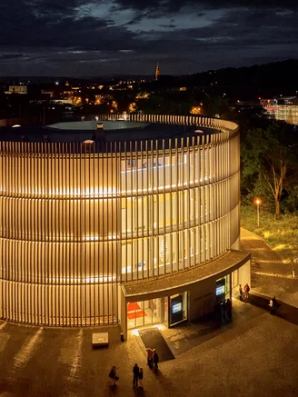 Die Interimsspielstätte GLOBE Coburg