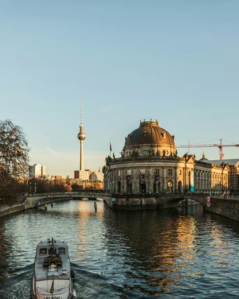 Blick auf die Museumsinsel in Berlin